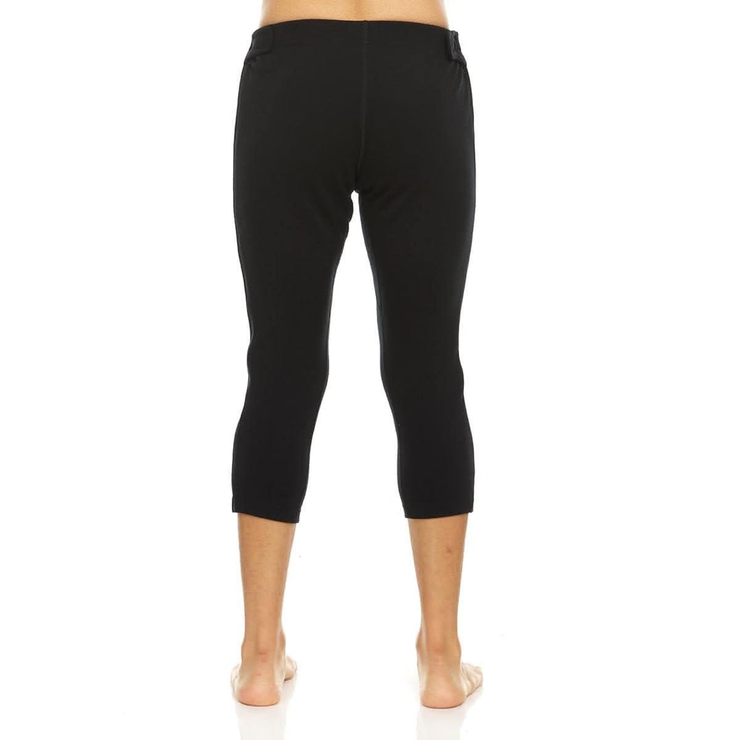 100% merino wool mens zip off base layer bottoms