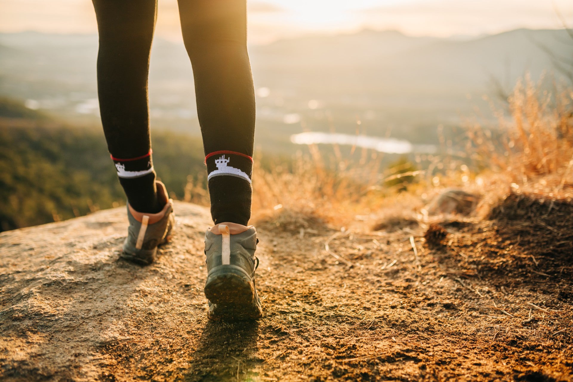 Mount Washington Socks MWOBS Hiking White Mountains Landscape Merino Wool Minus33