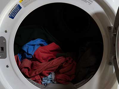 merino wool in dryer on low heat