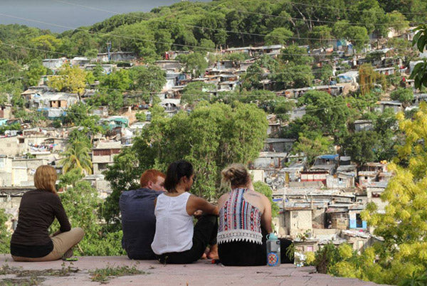 minus33 merino wool clothing, city view of Haiti