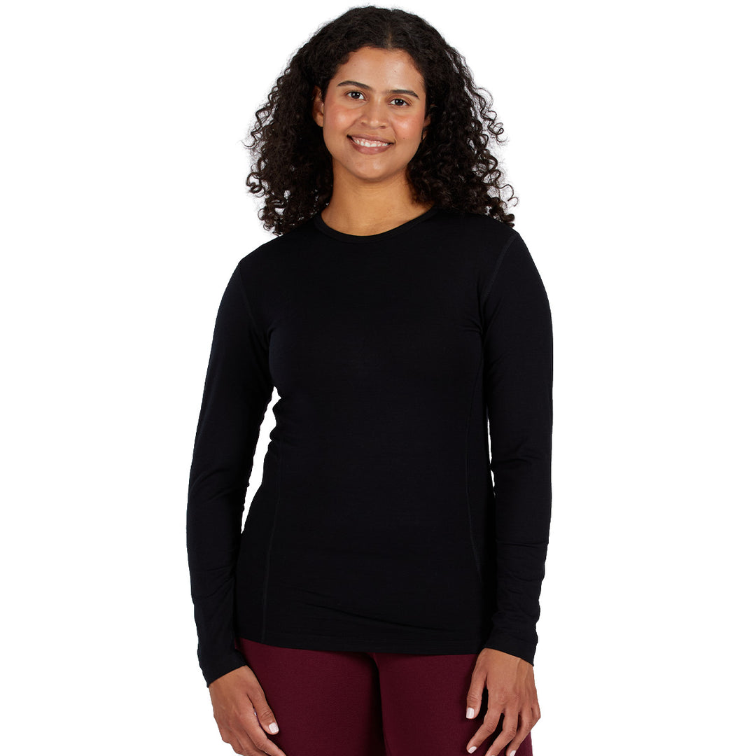 stylish long sleeve merino wool shirt 