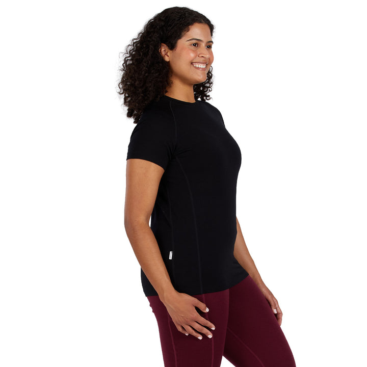 best merino wool T-Shirt for women. Lightweight summer breathable shirt. 