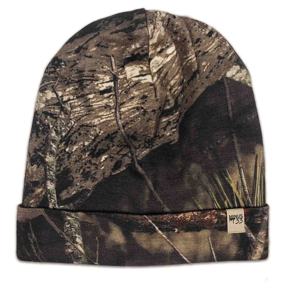 A lightweight, double-layered, hundred percent, super soft merino wool beanie perfect for fall, winter, and spring. This hat is perfect for a hike up the mountain or a walk around the block!
#color_mossy-oak-break-up-country
