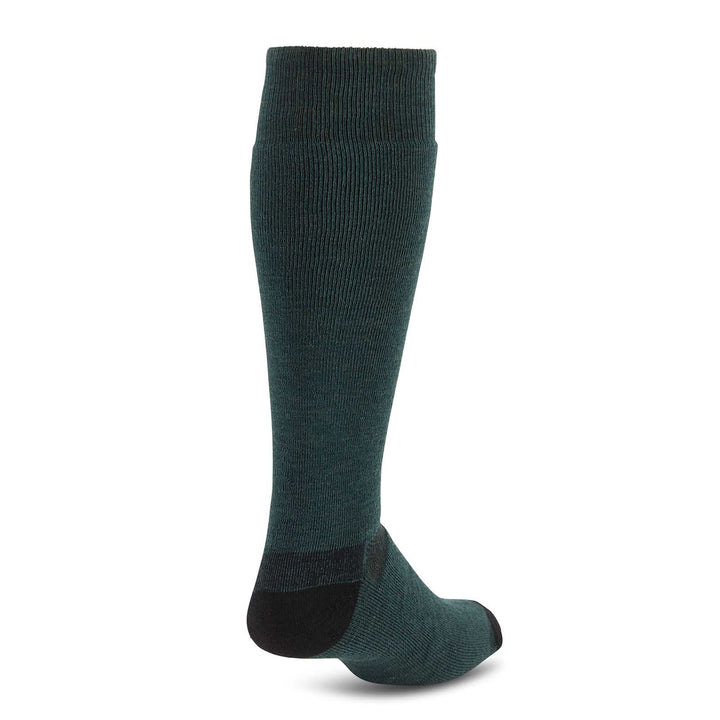 Minus33 Merino Wool Ski and Snowboard Over the Calf Socks -Lightweight#color_forest-green