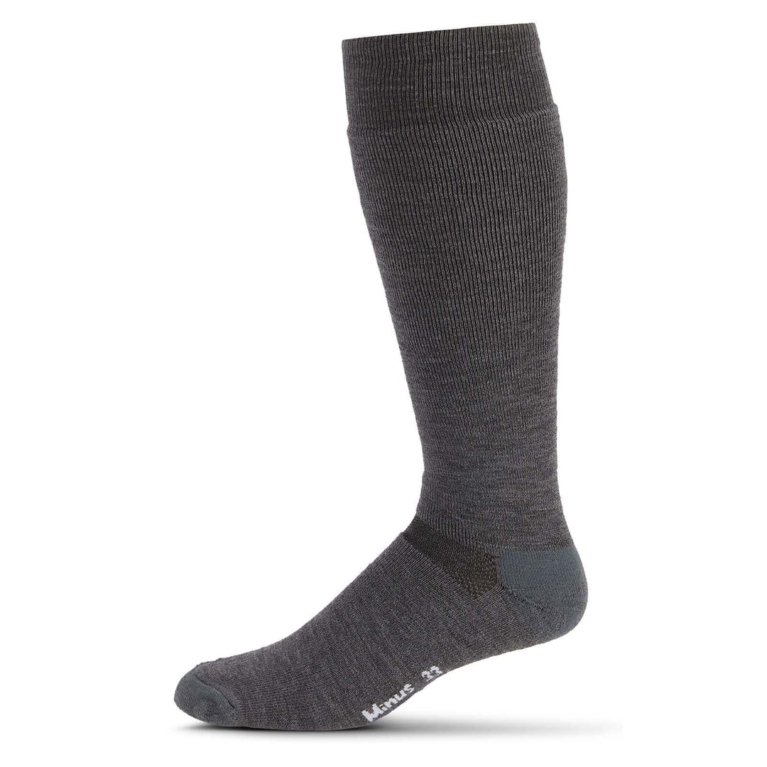Minus33 Merino Wool Ski and Snowboard Over the Calf Socks - #color_gray
Lightweight