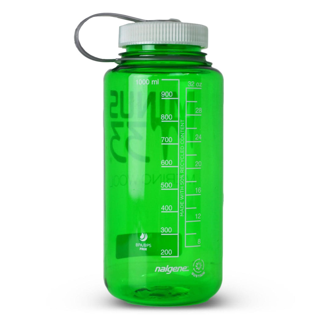 M33 - Nalgene Wide Mouth Bottle - Minus33 Merino Wool Clothing #color_zephyr-green