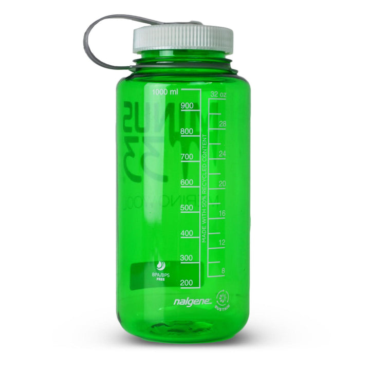 M33 - Nalgene Wide Mouth Bottle - Minus33 Merino Wool Clothing #color_zephyr-green