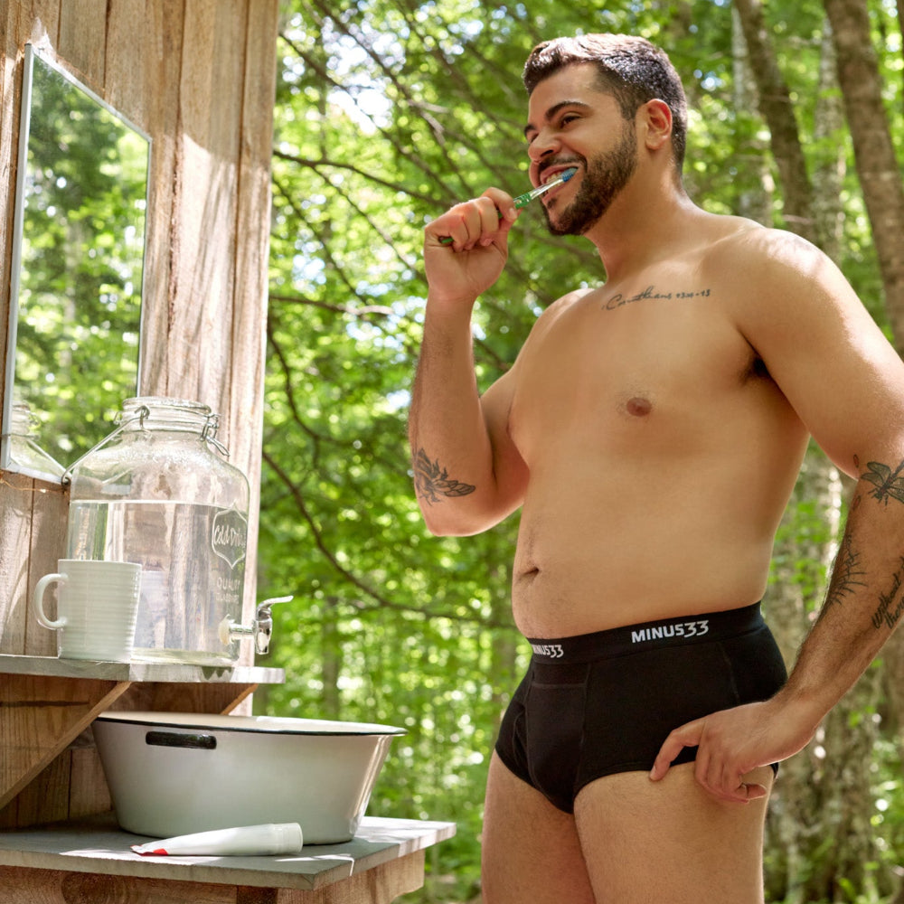 Merino Wool underwear briefs best & most comfortable #color_black