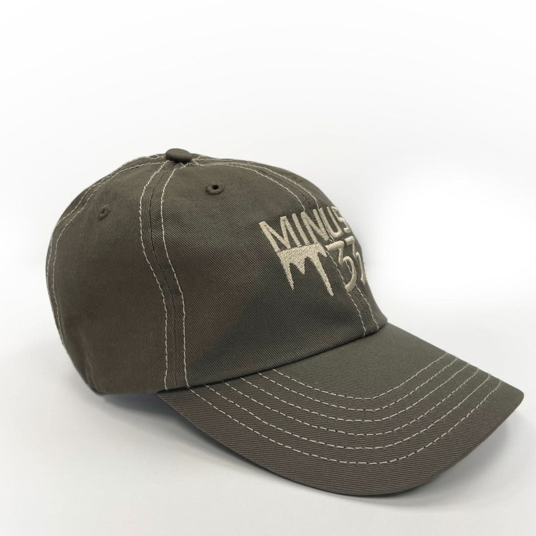 M33 - Logo Hats - Minus33 Merino Wool Clothing#color_olive-drab-green