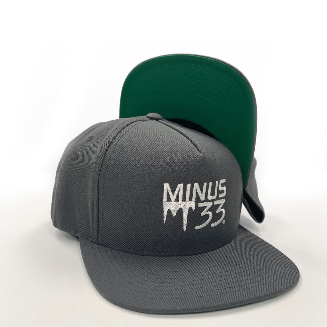 M33 - Logo Hats - Minus33 Merino Wool Clothing#color_charcoal-gray