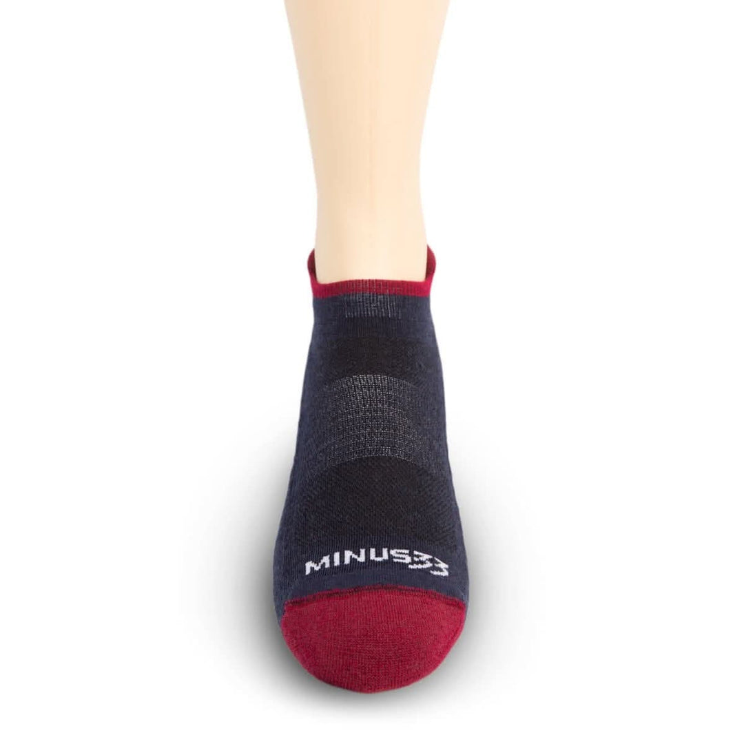 Mountain Heritage Micro Weight Full Cushion No Show Tab Socks Patriot #color_patriot