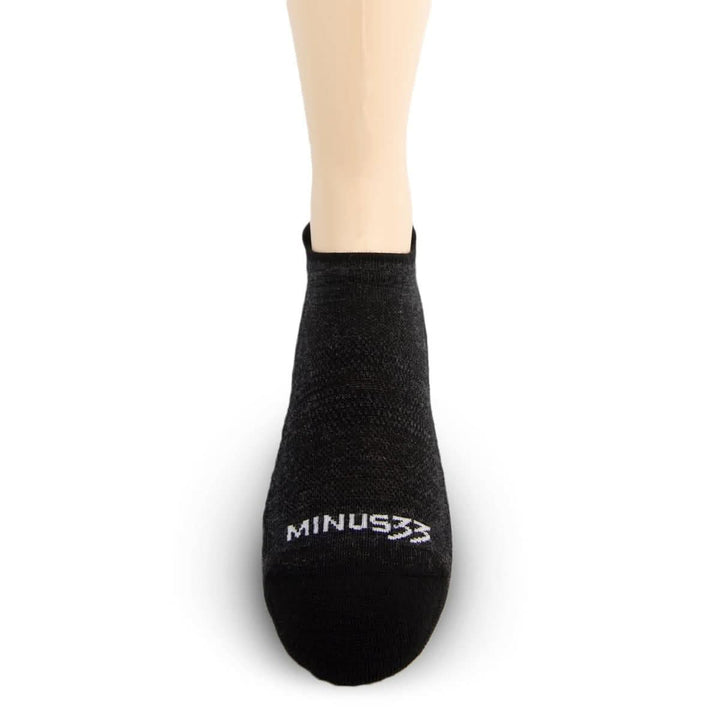 Mountain Heritage Micro Weight Full Cushion No Show Tab Socks #color_black