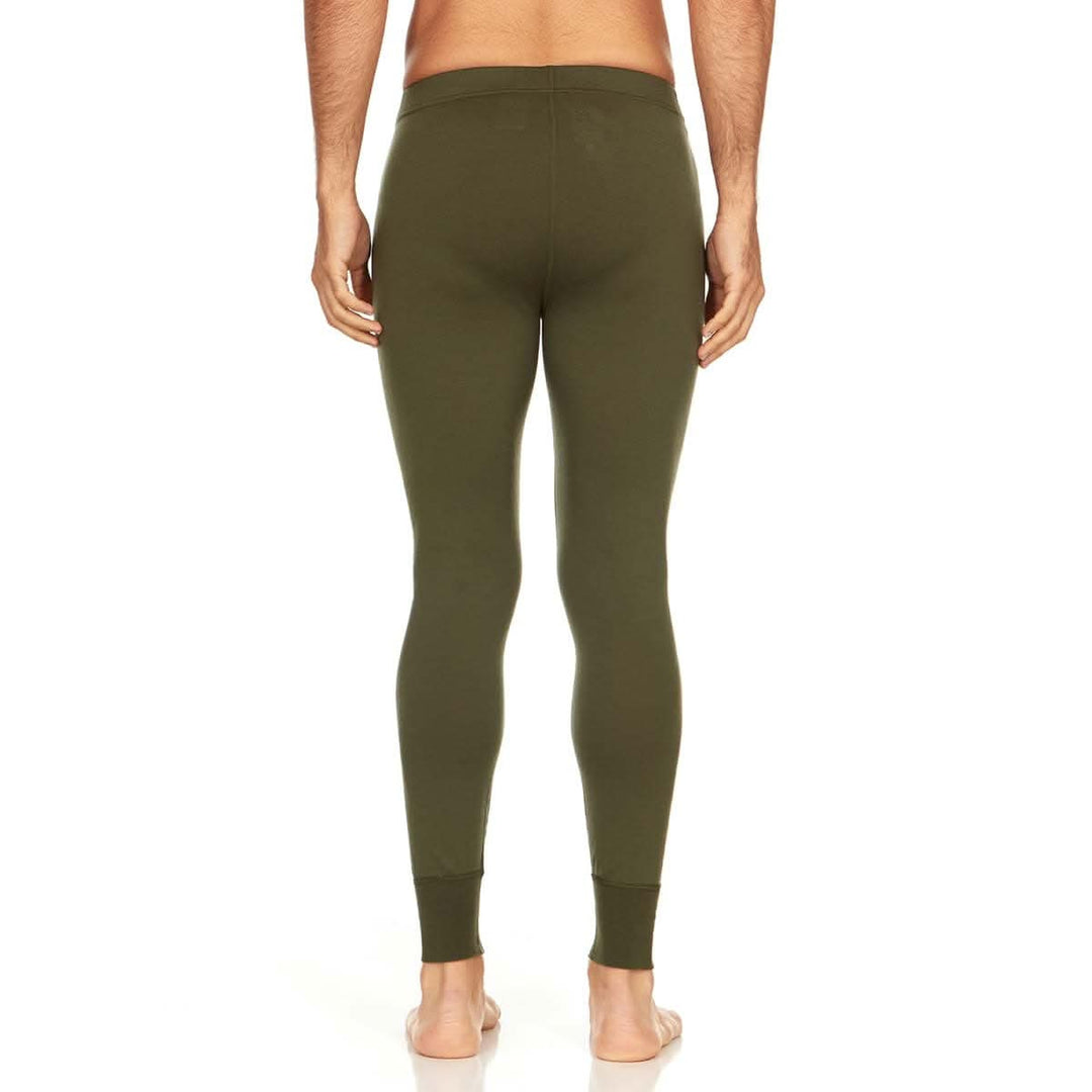 Minus33 Merino Wool Clothing Saratoga Men's Lightweight Wool Bottom#color_olive-drab-green