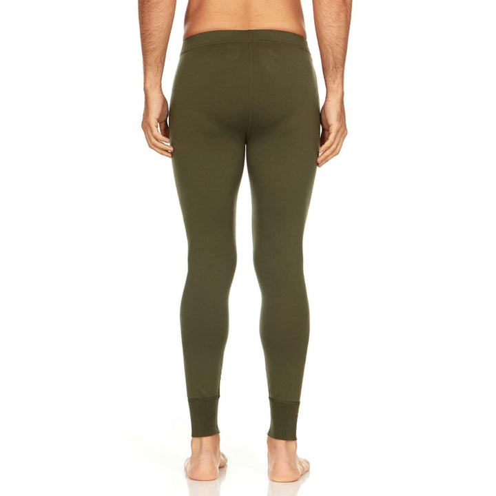 Minus33 Merino Wool Clothing Saratoga Men's Lightweight Wool Bottom#color_olive-drab-green