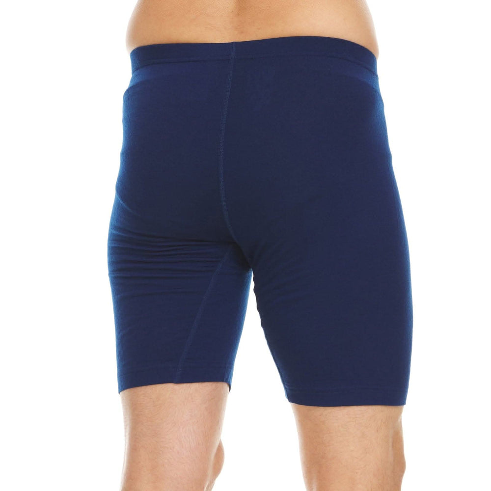 Woolverino Men's Wool Boxer Briefs - Micro Weight#color_navy