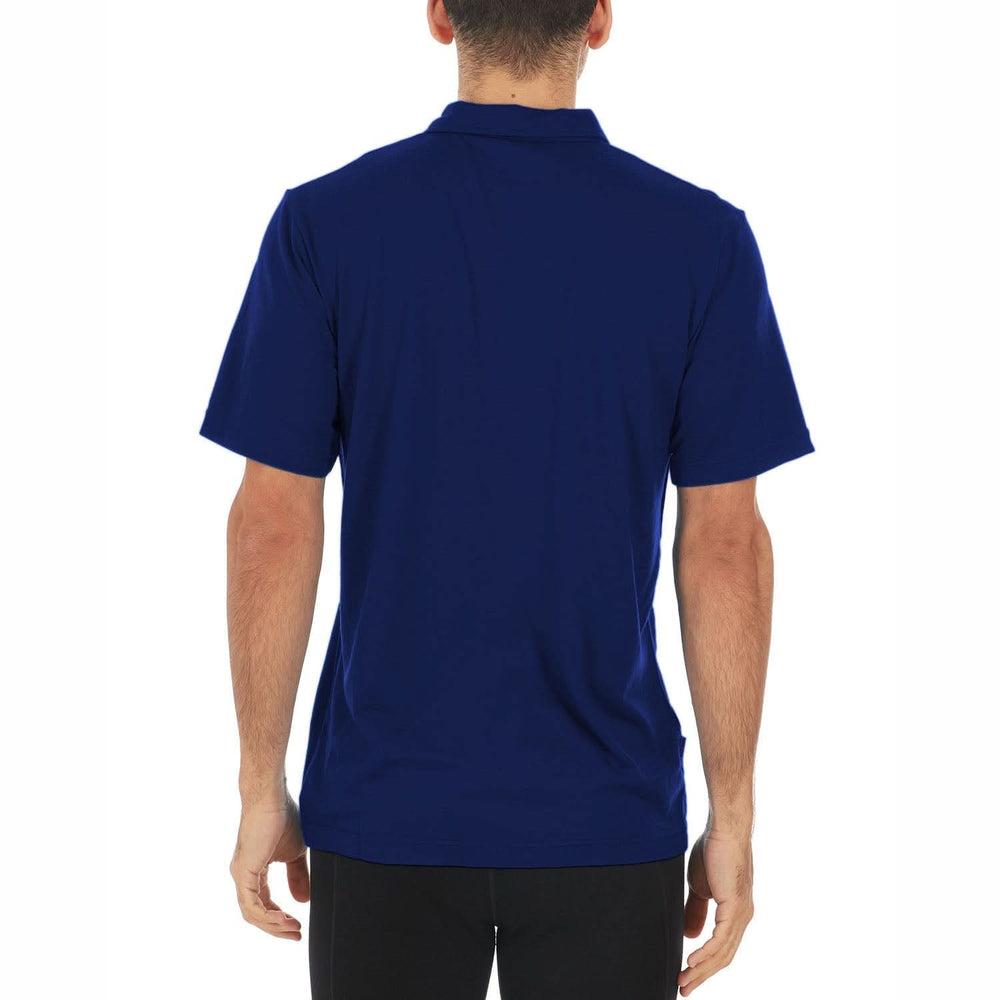 Lightweight - Kearsarge Polo 100% Merino Wool - Minus33 Merino Wool Clothing#color_navy