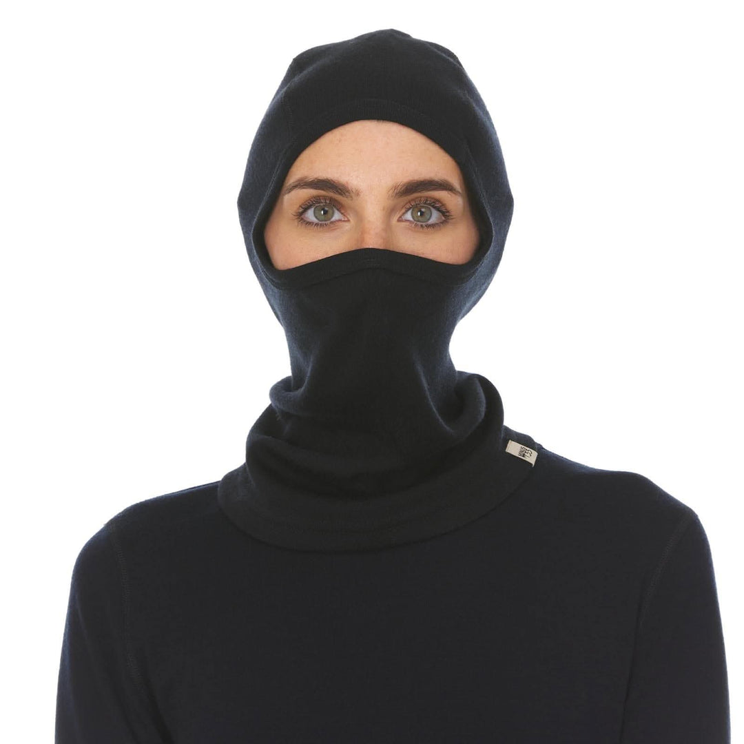 black unisex expedition weight balaclava #color_black
