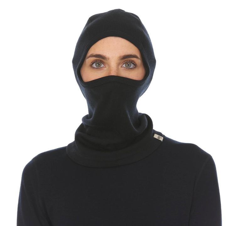 black unisex expedition weight balaclava #color_black