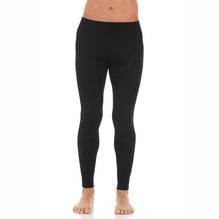 Minus33 Merino Wool Clothing Woolverino Men's Midweight Flyless Running Tight#color_black