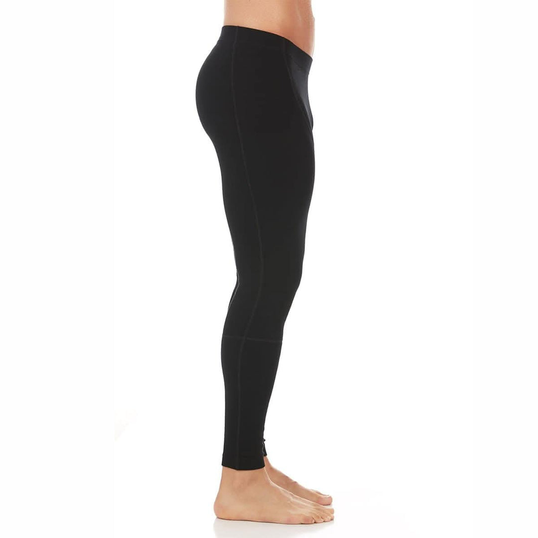 Minus33 Merino Wool Clothing Woolverino Men's Midweight Flyless Running Tight#color_black