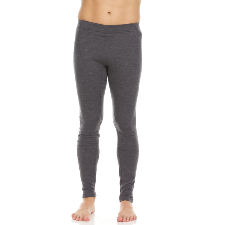 Minus33 Merino Wool Clothing Chugach Men's Expedition Zip-Off 3/4 Bottoms#color_charcoal-gray