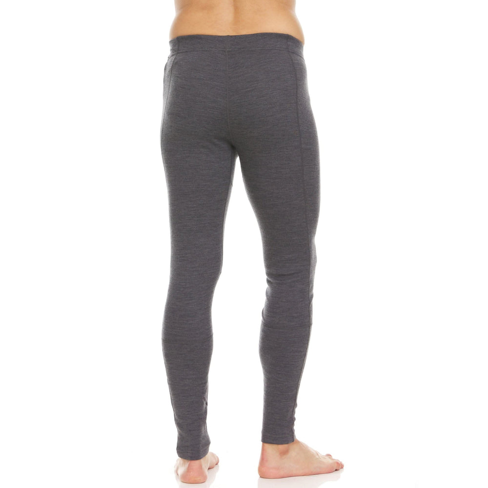 Minus33 Merino Wool Clothing Chugach Men's Expedition Zip-Off 3/4 Bottoms#color_charcoal-gray