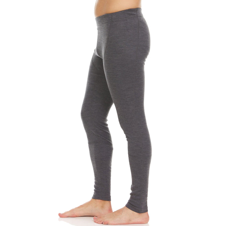 Minus33 Merino Wool Clothing Chugach Men's Expedition Zip-Off 3/4 Bottoms#color_charcoal-gray