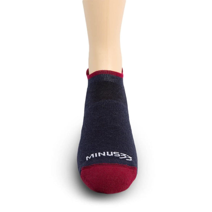 Mountain Heritage Lightweight No Show Tab Socks Patriot #color_patriot