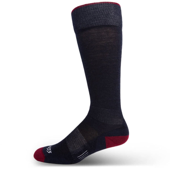 Mountain Heritage Micro Weight Full Cushion Full Length Socks Coffee over the calf #color_patriot