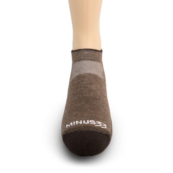 Mountain Heritage Lightweight No Show Socks Coffee #color_coffee