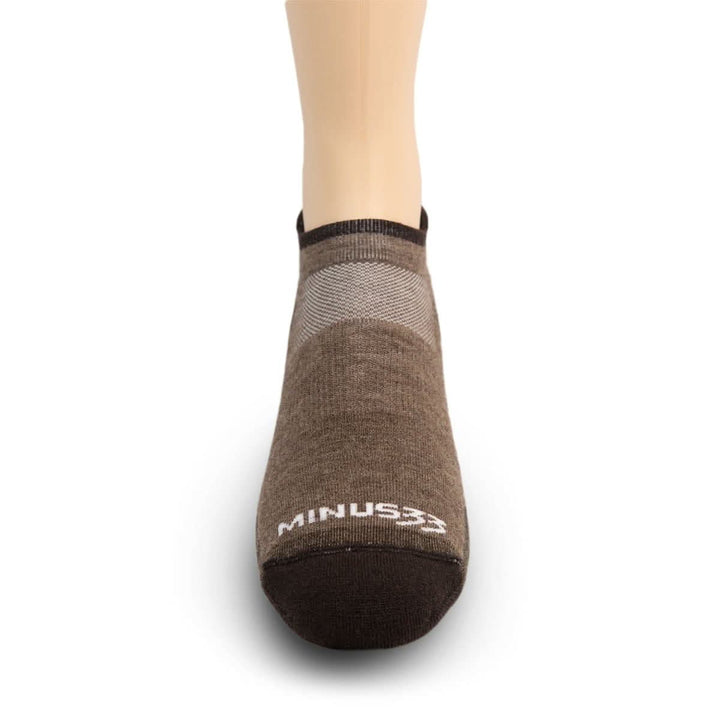Mountain Heritage Lightweight No Show Tab Socks Coffee #color_coffee
