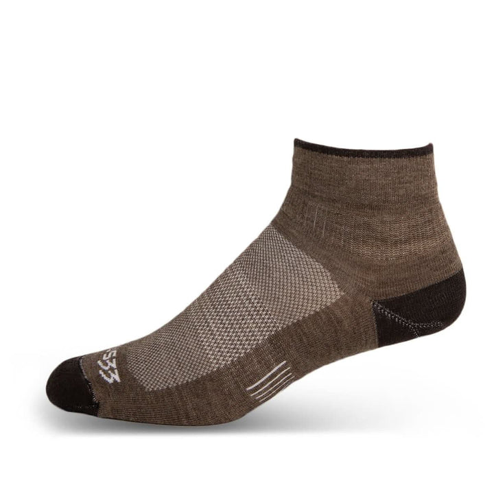 Mountain Heritage Micro Weight Ankle Liner Socks Coffee #color_coffee