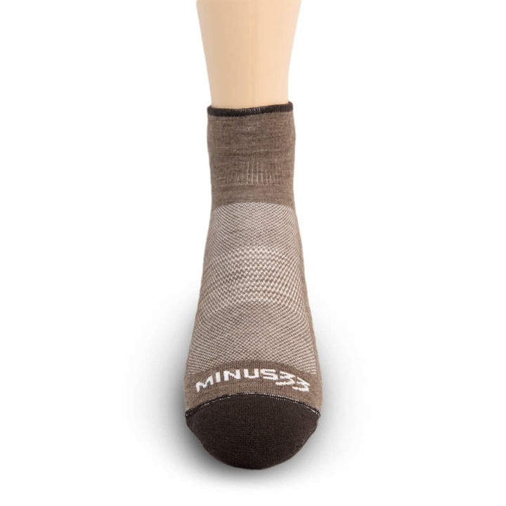 Mountain Heritage Micro Weight Ankle Liner Socks Coffee  #color_coffee