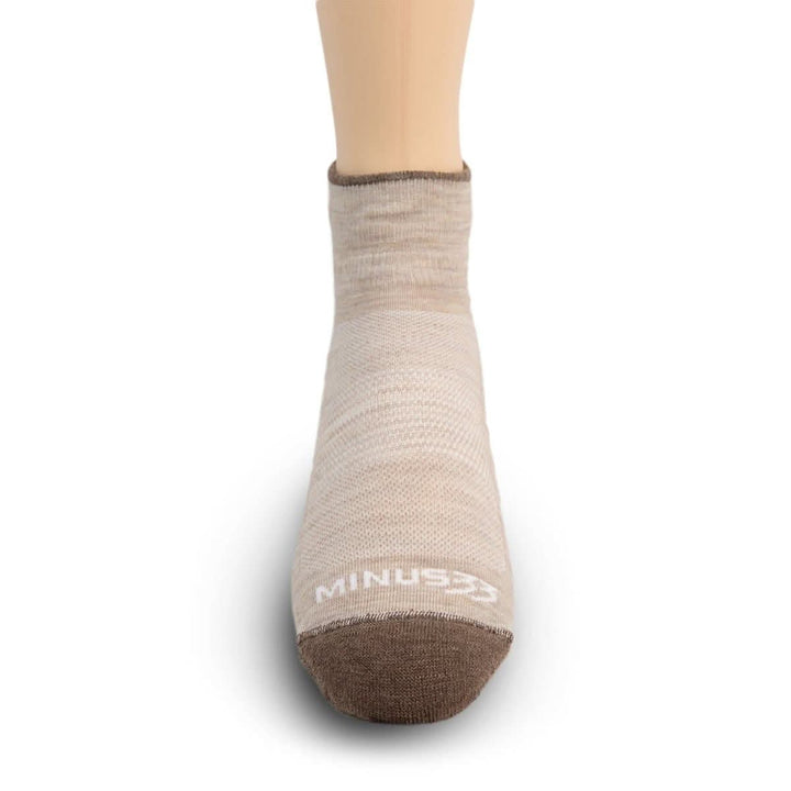 Mountain Heritage Micro Weight Ankle Liner Socks Oatmeal #color_oatmeal