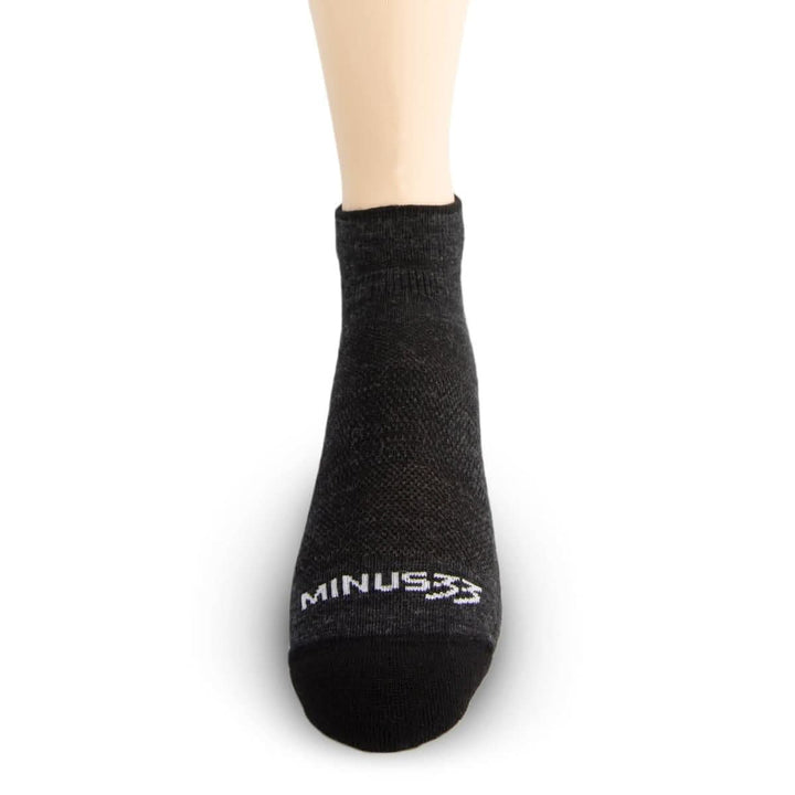 Mountain Heritage Micro Weight Ankle Liner Socks Black #color_black