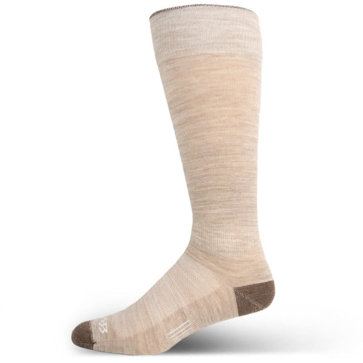 Mountain Heritage Micro Weight Full Length Liner Socks #color_oatmeal