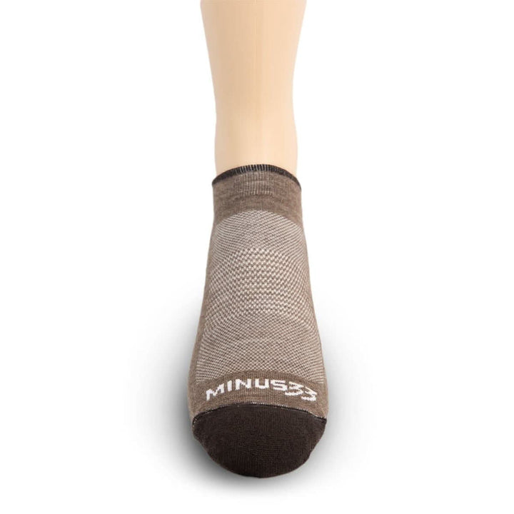 Mountain Heritage Micro Weight No Show Liner Socks Coffee #color_coffee