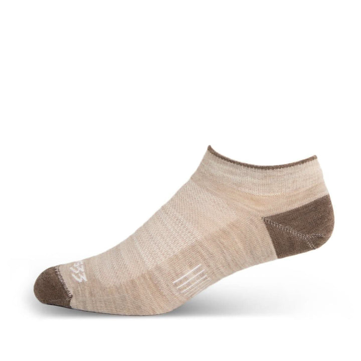 Mountain Heritage Micro Weight No Show Liner Socks Oatmeal #color_oatmeal