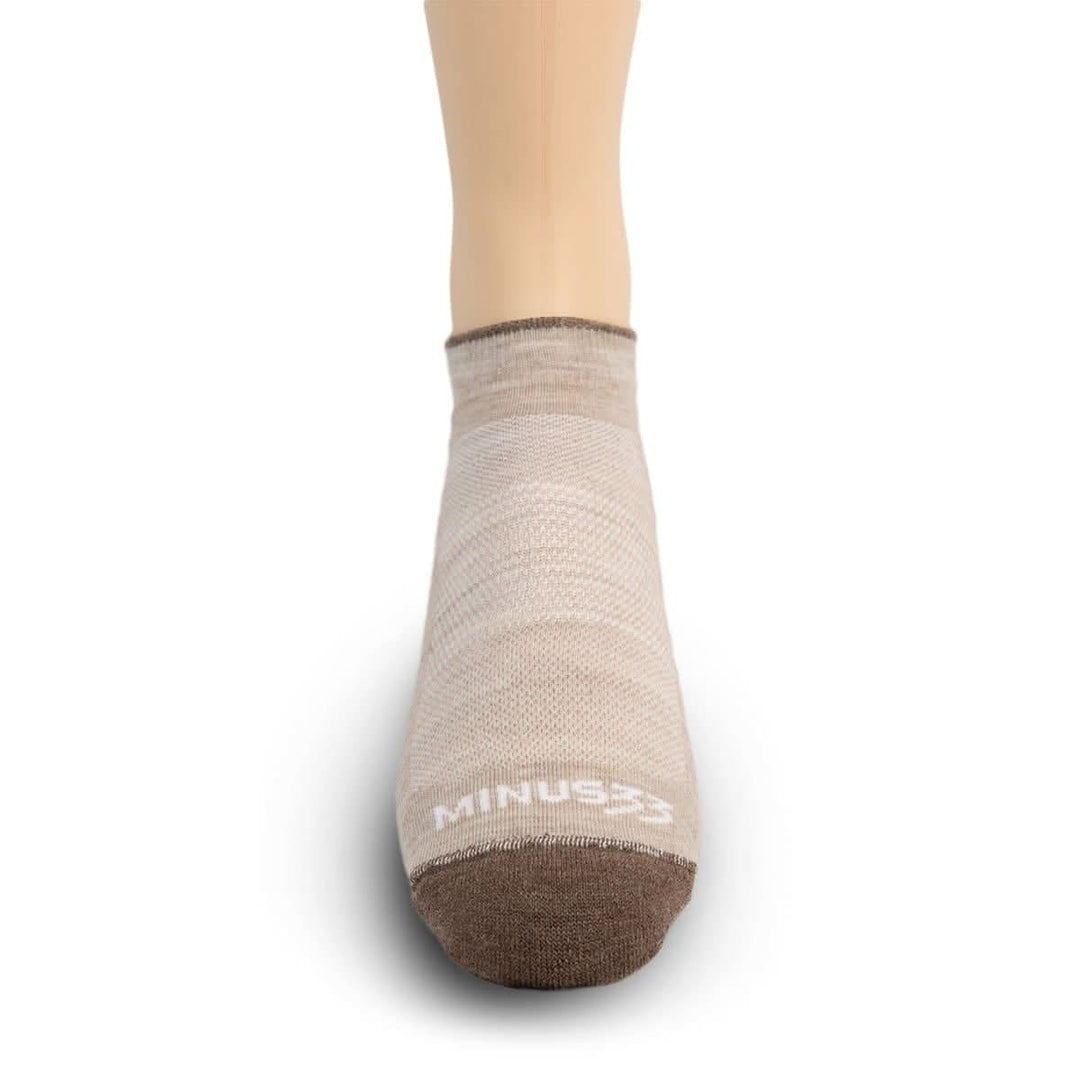 Mountain Heritage Micro Weight No Show Liner Socks Oatmeal #color_oatmeal