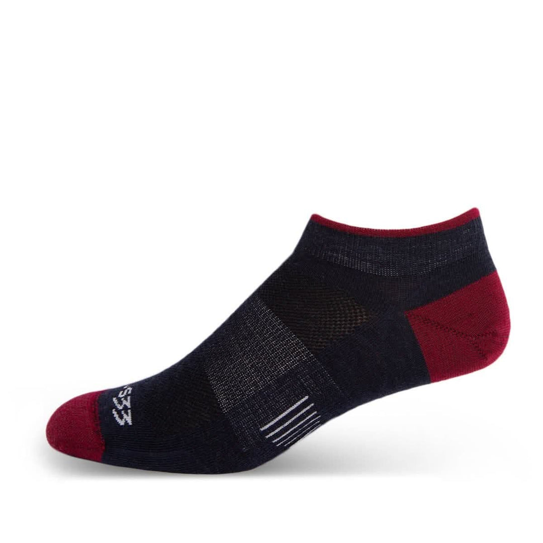 Mountain Heritage Micro Weight No Show Liner Socks Patriot #color_patriot