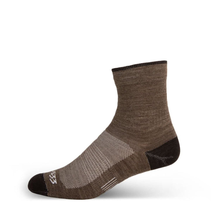 Mountain Heritage Micro Weight Mini Crew Liner Socks Coffee #color_coffee