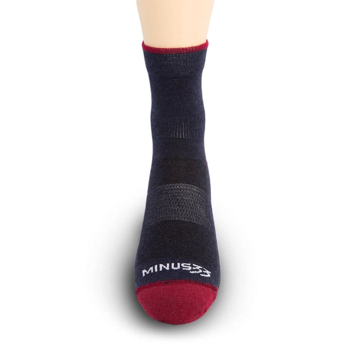 Mountain Heritage Micro Weight Mini Crew Liner Socks Patriot #color_patriot