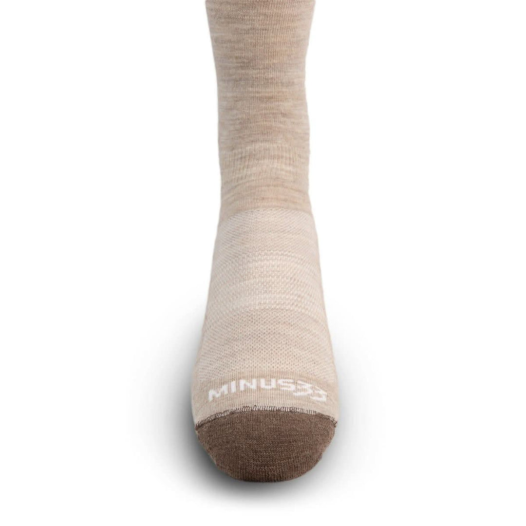 Mountain Heritage Micro Weight Boot 10" Liner Socks Oatmeal #color_oatmeal 