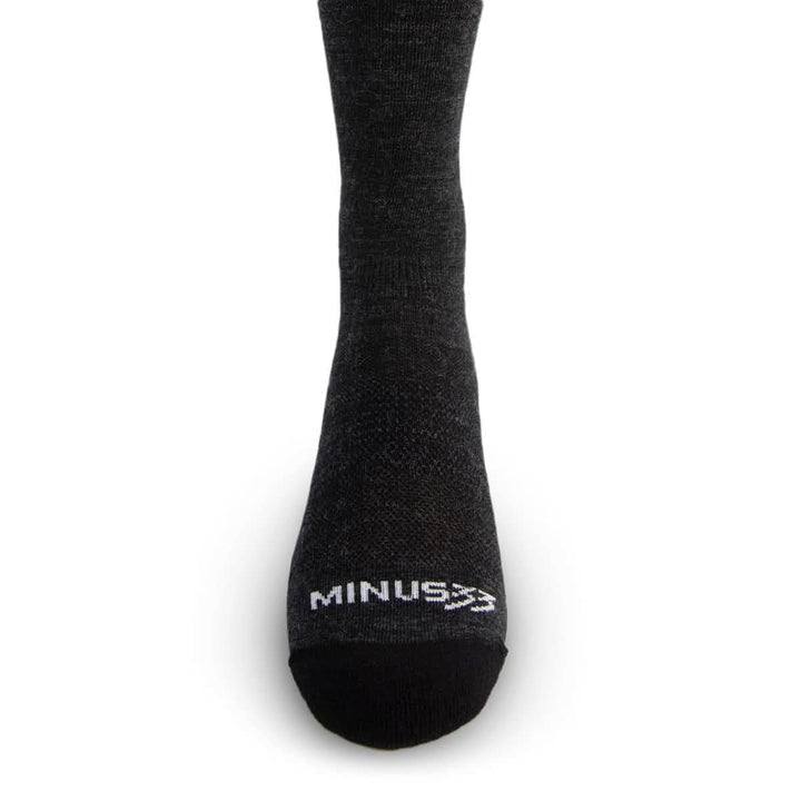 Mountain Heritage Micro Weight Boot 10" Liner Socks Black  #color_black