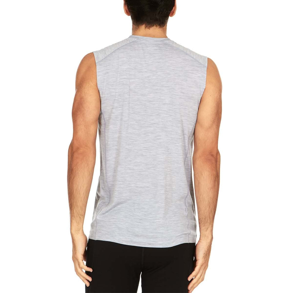 Minus33 Merino Wool Clothing Woolverino Men's Micro Wool Sleeveless#color_ash-gray